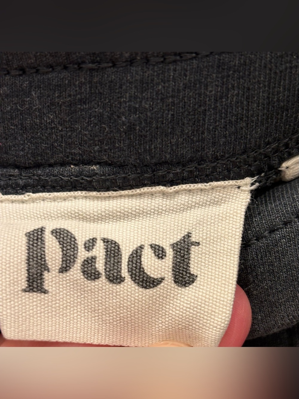 Pact Men's Drawstring Athletic Shorts - Slate Organic Cotton - Picture 4 of 7